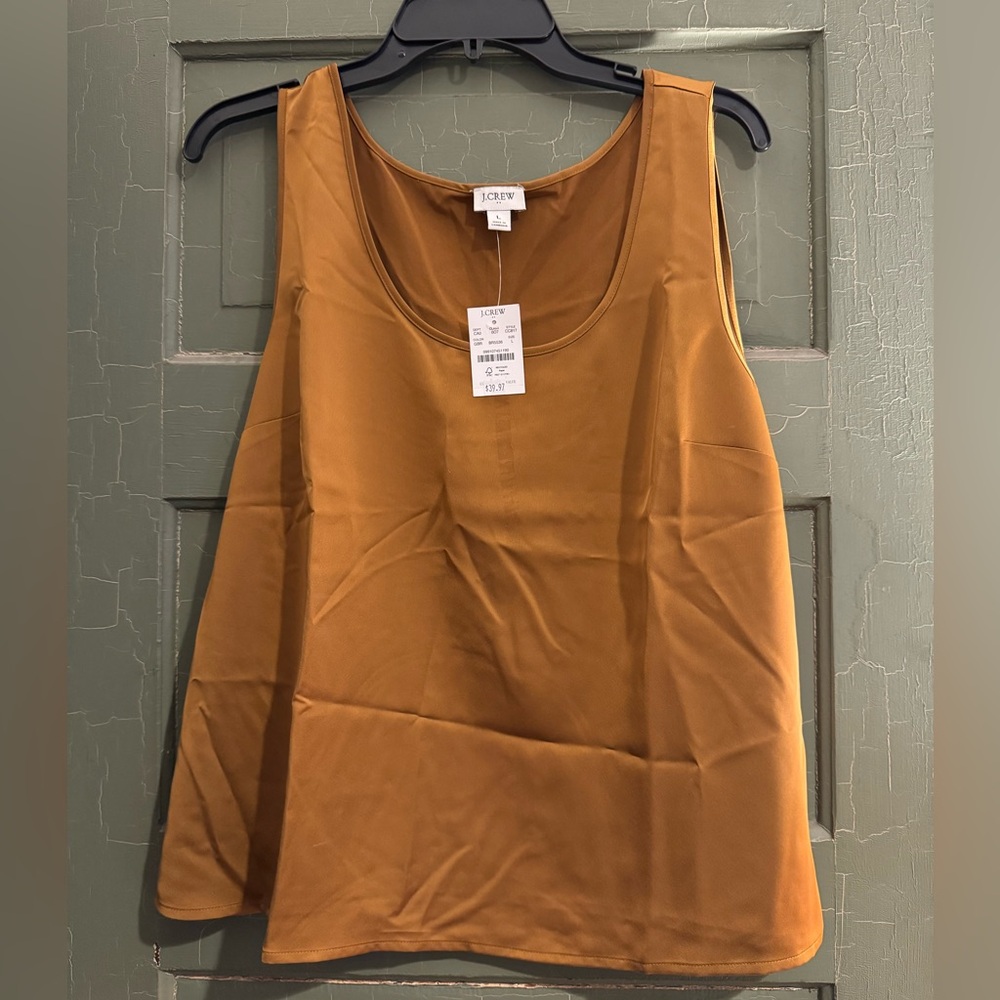 J. Crew Women's Brown Tank Top